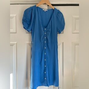 Madewell Blue Button-Down Dress